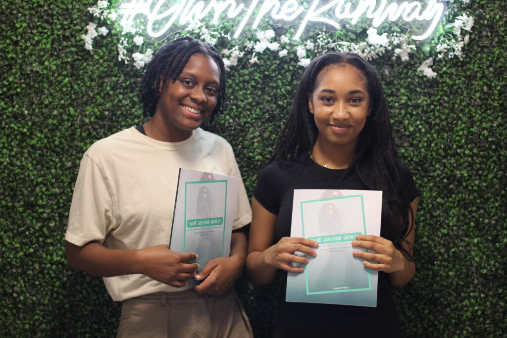 students in afterschool confidence program learning leadership skills
